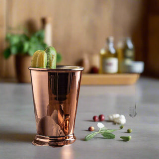 Handcrafted Solid Copper Mint Julep Cup