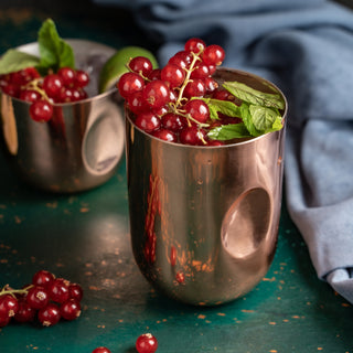 Handcrafted Solid Copper Tumbler  – Elegant Copper Drinkware for Every Occasion