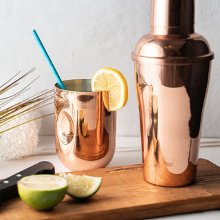 Handcrafted Solid Copper Tumbler  – Elegant Copper Drinkware for Every Occasion