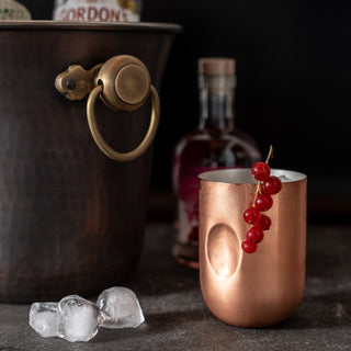 Handcrafted Solid Copper Tumbler  – Elegant Copper Drinkware for Every Occasion