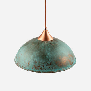 New Model Farmhouse Copper Pendant Light | Farmhouse Green Patina Chandeliers Exterior Light | *Lighting Fixtures Included*