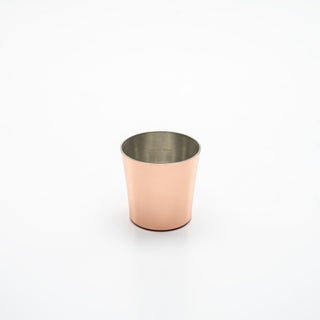 Set Of Six Handcrafted Copper Shot Glasses