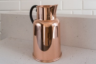 Handmade copper water pitcher, blend of tradition and elegance, daily hydration, decorative purposes, or as a unique gift, this pitcher brings both function and beauty