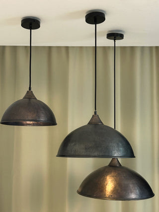 New Model Farmhouse Matte Copper Pendant Light for Interior and Exterior Design | Farmhouse Dark Copper Chandeliers | *Lighting Fixtures Included*